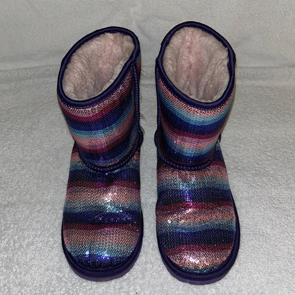 UGG Kids Boots in Multicolor Stripes
